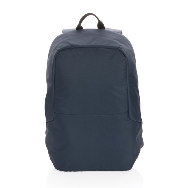 Sac à dos antivol en rPET Impact AWARE™ - Bleu Marine