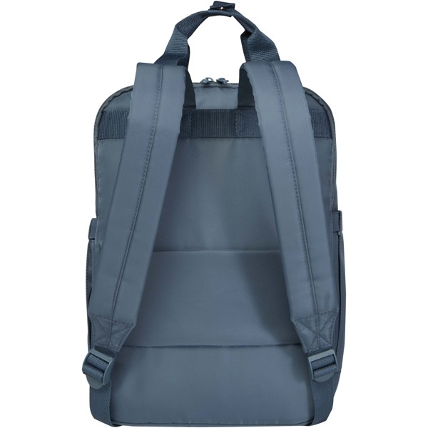 Sac à dos de voyage pour ordinateur portable Trip 14” Aware™ de 9 L en matériaux recyclés - Bleu hale