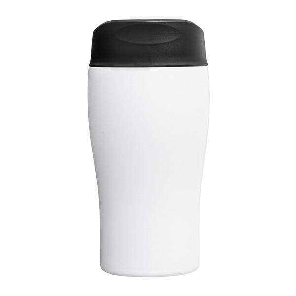 Thermo mug MEZZO CLICK - white