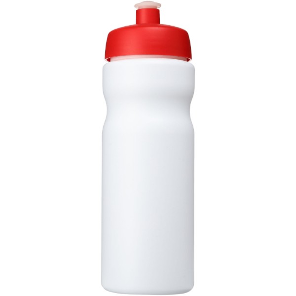 Bouteille de sport Baseline® Plus 650ml - Blanc / Rouge