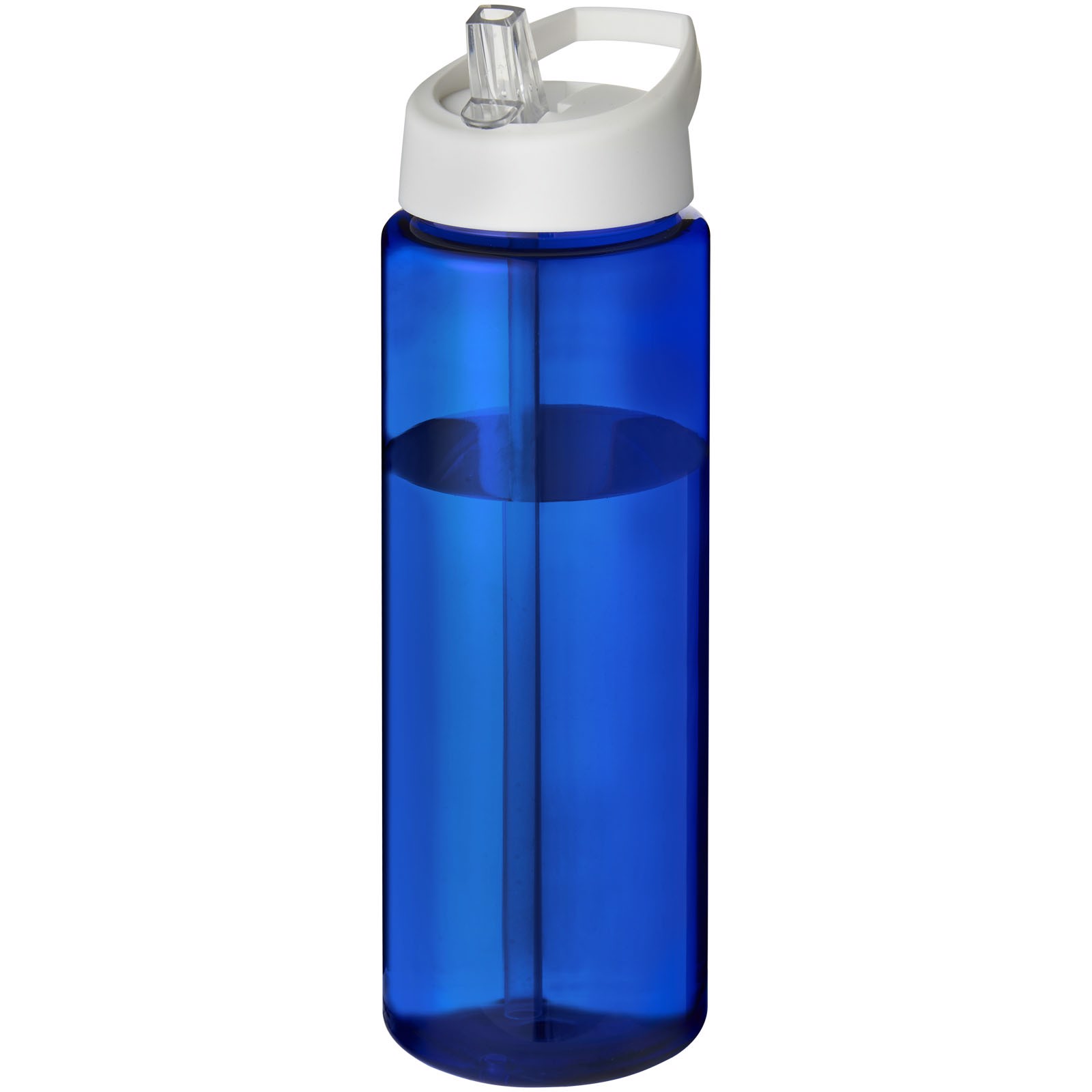 H2O Vibe 850 ml sportovní lahev s víčkem s hubičkou - Modrá