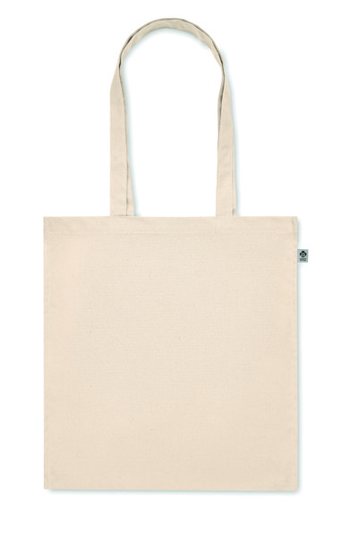 Bente cotton shopping bag, 220 g/m², 38x42x9 cm