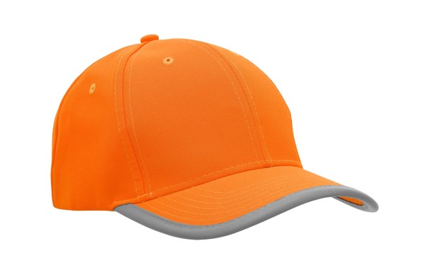 3026 - baseball cap - orange (hi-vis)