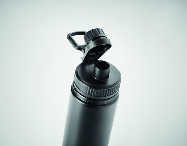 Garrafa de parede dupla 500 ml Mili - Preto
