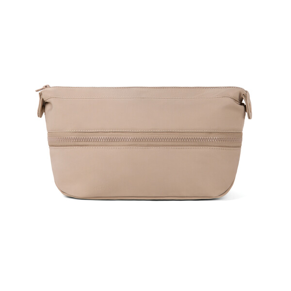 VINGA Baltimore Neo RCS expandable toiletry bag - Greige