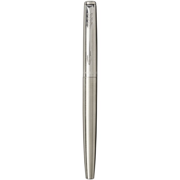 Parker Jotter stainless steel fountain pen (blue ink) - Stainless Steel / Chrome