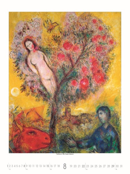 Nástenný Kalendár Marc Chagall 2027