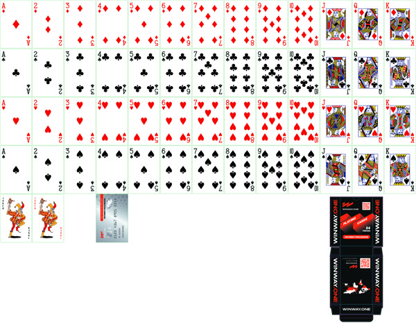 Fully Custom Playing / Poker Card Deck