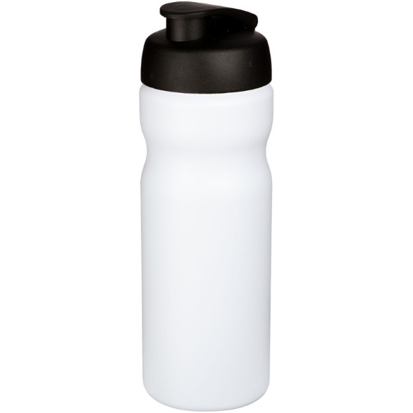 Bouteille de sport Baseline® Plus 650ml - Blanc / Noir