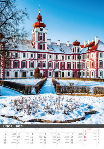 Nástěnný kalendář Český ráj 2026