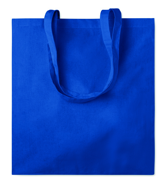 Shopper in cotone c/soffietto Portobello - Blu Royal