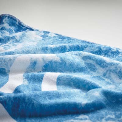 REPREVE® RPET beach towel - custom made