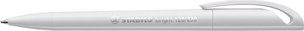 STABILO bright ballpoint pen, white