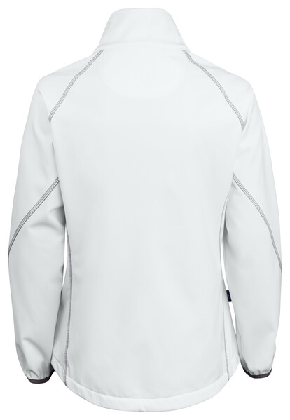 2423 softshelljacket lady white XXL