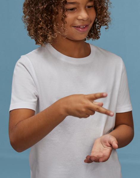 #E190 T-Shirt / Kids - White / 12/13 (152/161)