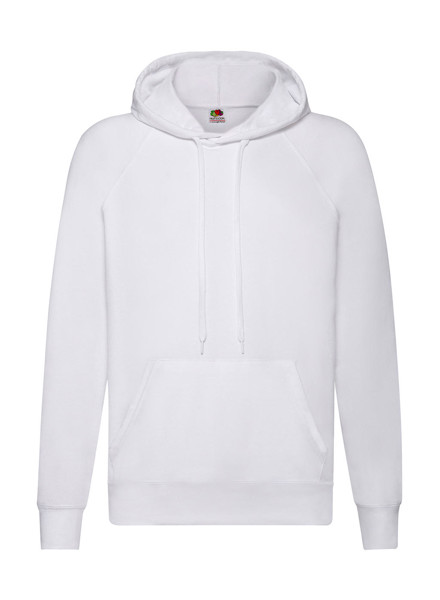Lightweight Hooded Sweat - White / S