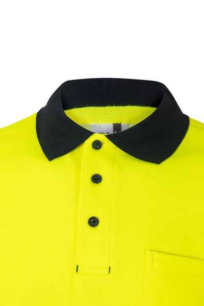 POLO ALGODÃO BICOLOR MC RS