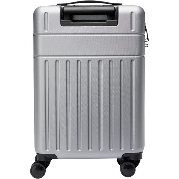 Valise cabine Rover de 20" et 40 L recyclée GRS - Argent