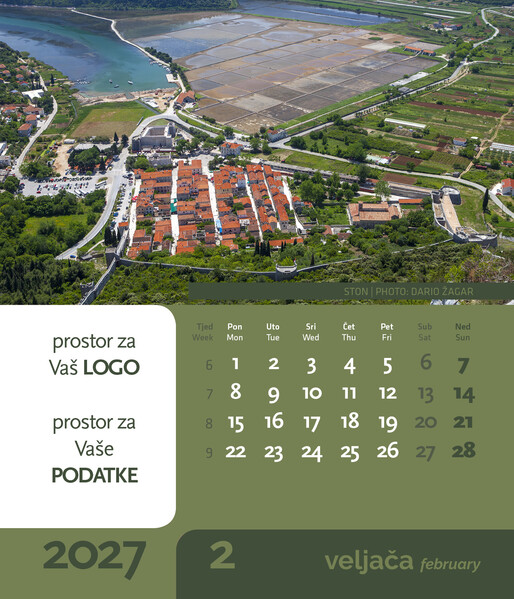 Stolni CD kalendar – Jadranski gradovi