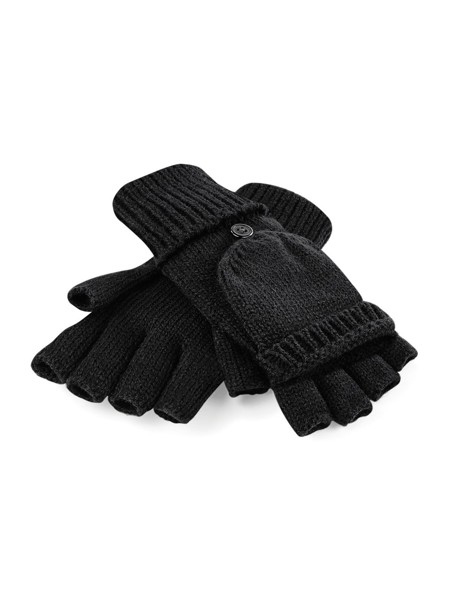 Fliptop Gloves - Black / L/XL