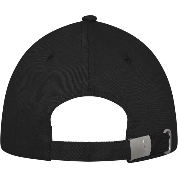Darton 6 panel sandwich cap - Solid black