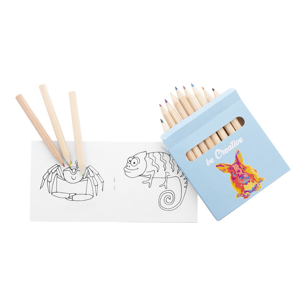 Custom Colouring Set Coloxil 12 - Animals