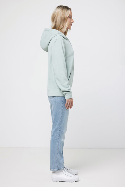 Iqoniq Trivor recycled polyester microfleece hoodie - Iceberg Green / XS