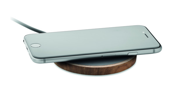 Acawai wireless charger, 15W, acacia wood