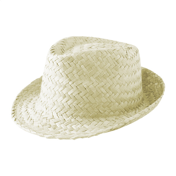 Chapeau de paille Strawra - Blanc