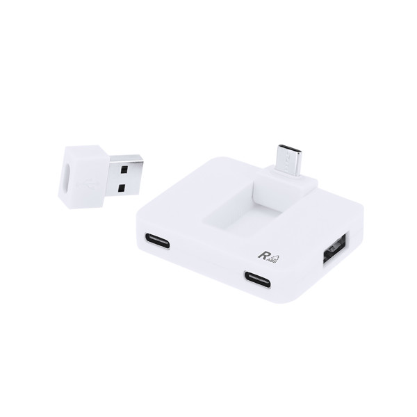Porta USB Baycen - Branco