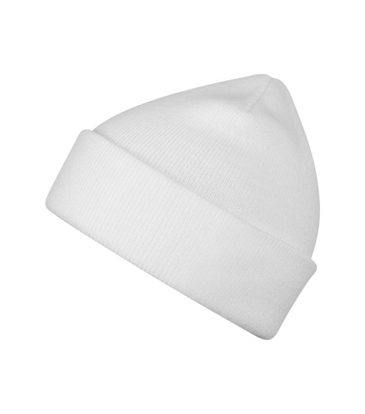 Malfini® Unisex Beanie Müts - Valge