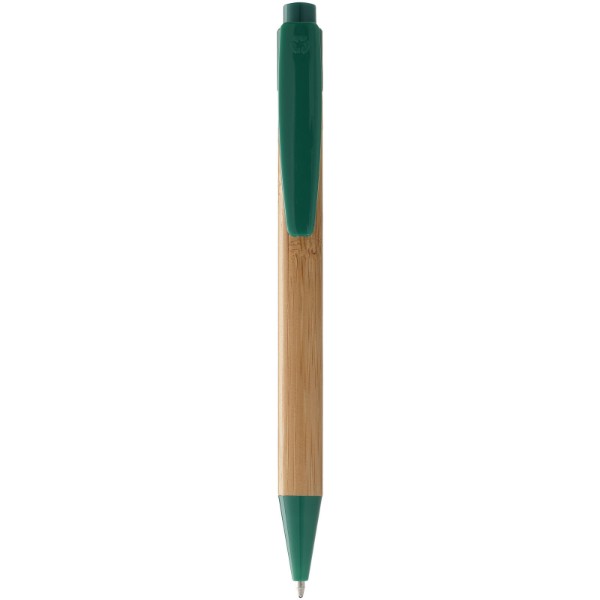 Kuličkové pero Borneo - Přírodní / Zelená