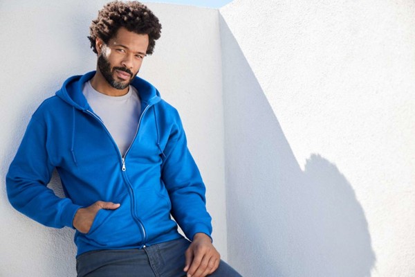 Heavy Blend™ Adult Full Zip Hooded Sweatshirt - White / S