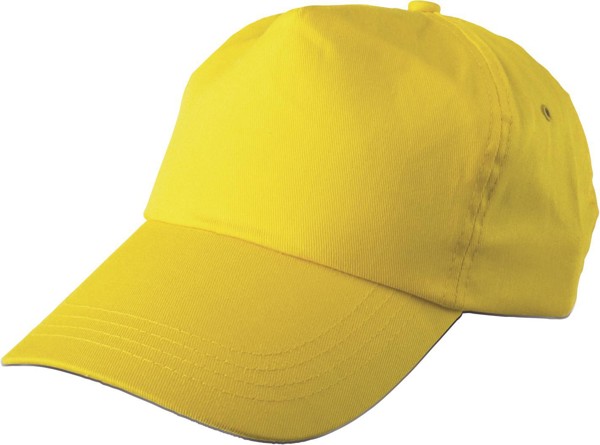 Cap Lisa | Cotton twill | 5 panels - white
