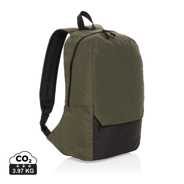 Batoh na 15.6" notebook Kazu z RPET AWARE™ - Zelená