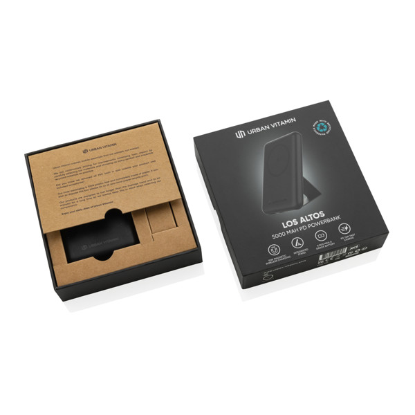 Urban Vitamin Los Altos powerbank, 5000 mAh, PD20W