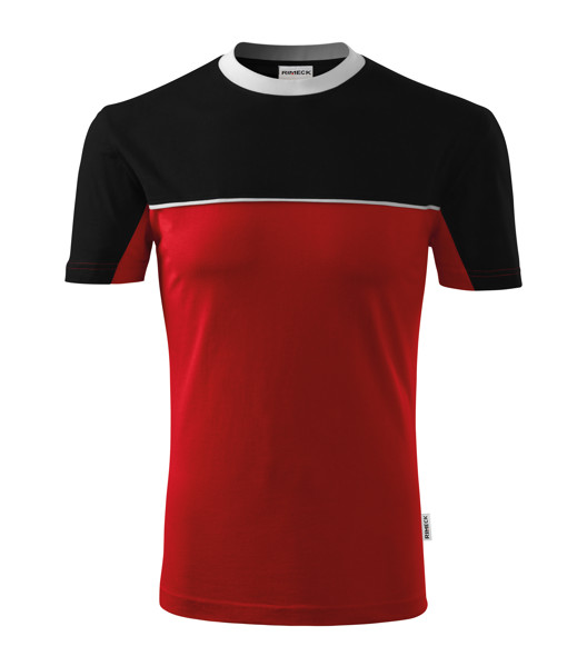Tričko Unisex Rimeck® Colormix - Červená / S