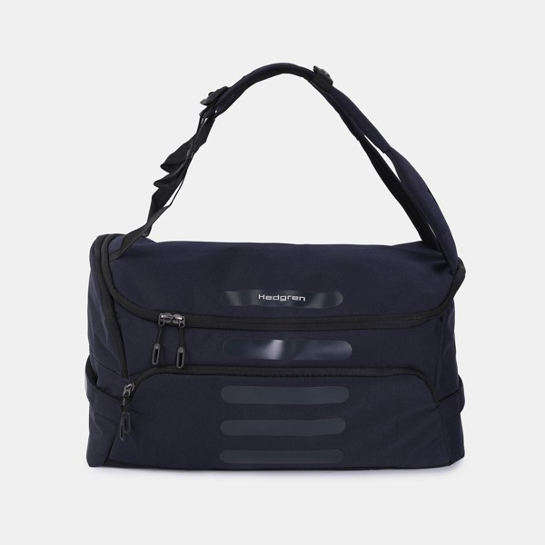 SOJOURN | Rucsac tip duffle, mărime pentru cabină + RFID - Hedgren - Peacot Blue
