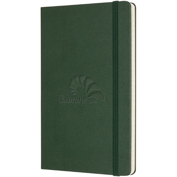 Moleskine Classic L hard cover notebook - ruled - Myrtle Green