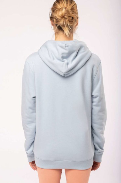 Eco-Friendly Unisex Hooded Sweatshirt - Peacock Blue / 2XL