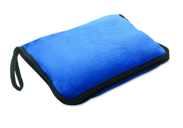 Set di coperte da viaggio 2 in Cozy - Blu