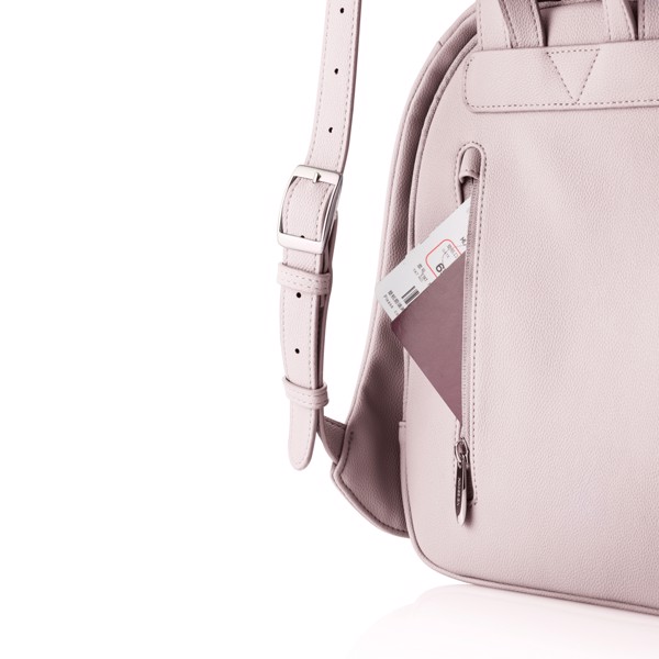 Elle Fashion, Anti-theft backpack - Pink