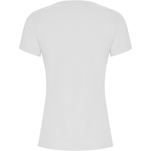 T-shirt Golden à manches courtes pour femme - Blanc / S