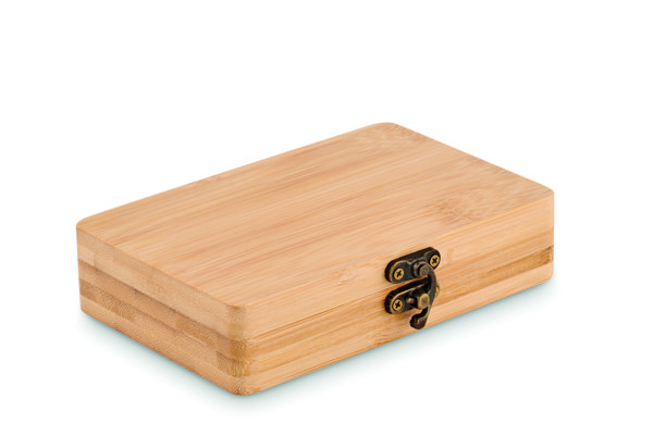 Furobam tool set, 13 pieces,bamboo case
