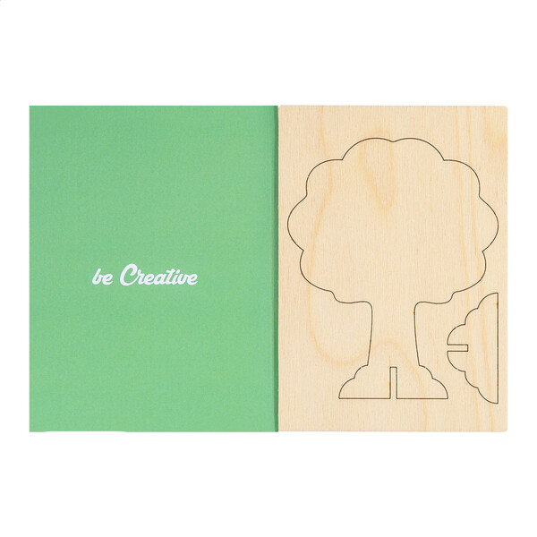Custom Puzzle Postcard SendCraft, Car - White