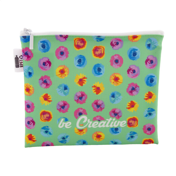 Custom Cosmetic Bag CreaBeauty M RPET - White