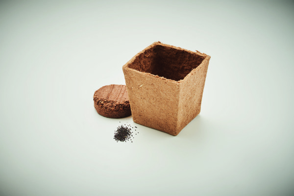 Mint grow kit biodegradable pot, soil tablet