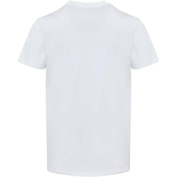 Balfour unisex OCS organisch 200 g/m² T-shirt met korte mouwen en V-hals - Wit / M