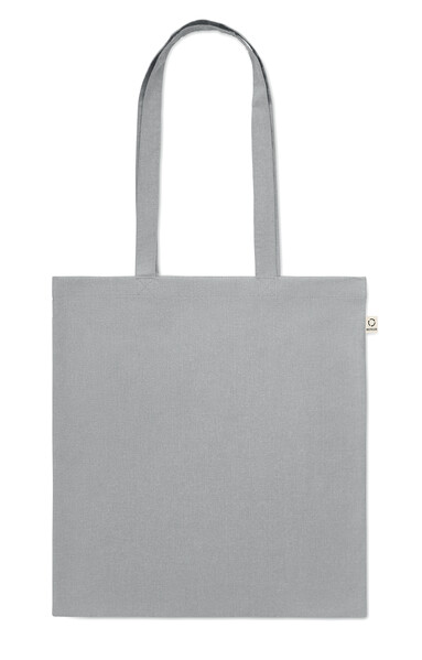 Sac shopping en coton recyclé Viveka Colour - Gris