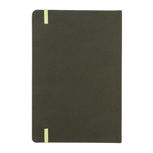 GRS certified RPET A5 notebook - Green / Green